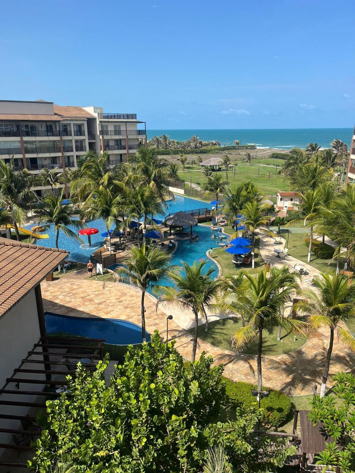 Beach Living - Ap Cobertura Vista Mar Aparthotel Aquiraz Ngoại thất bức ảnh